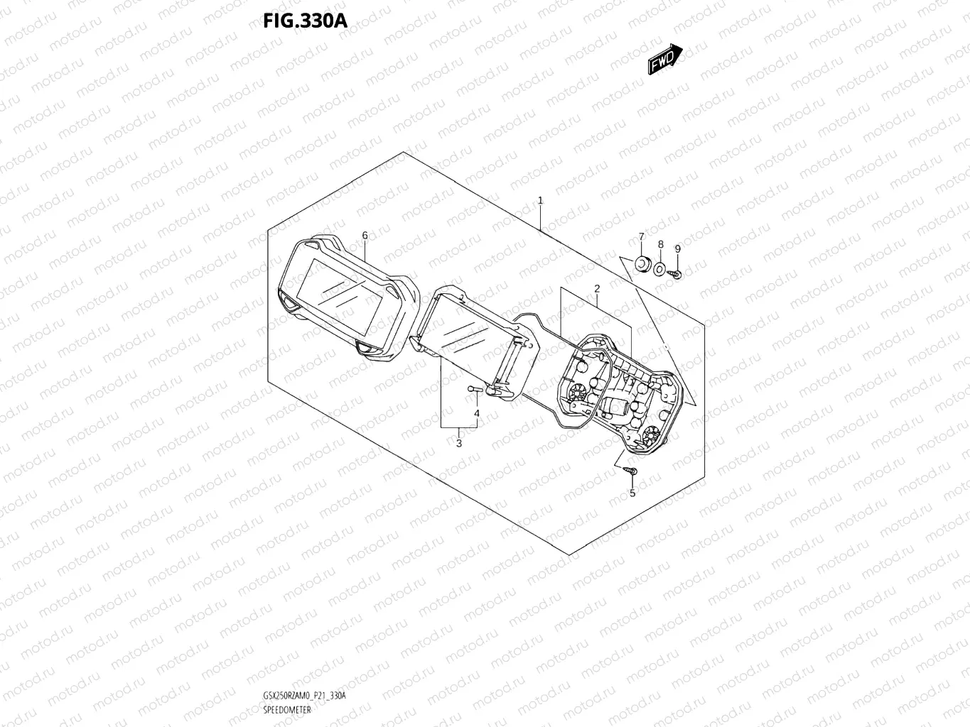 330A - SPEEDOMETER