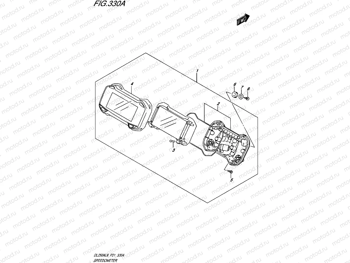 330A - SPEEDOMETER