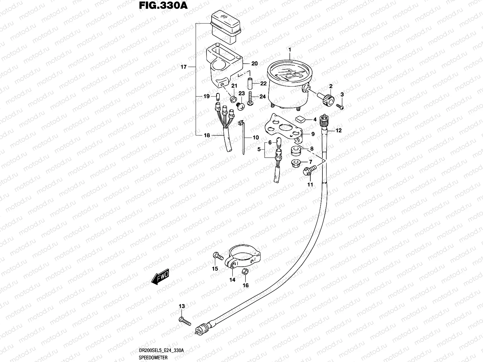 330A - SPEEDOMETER