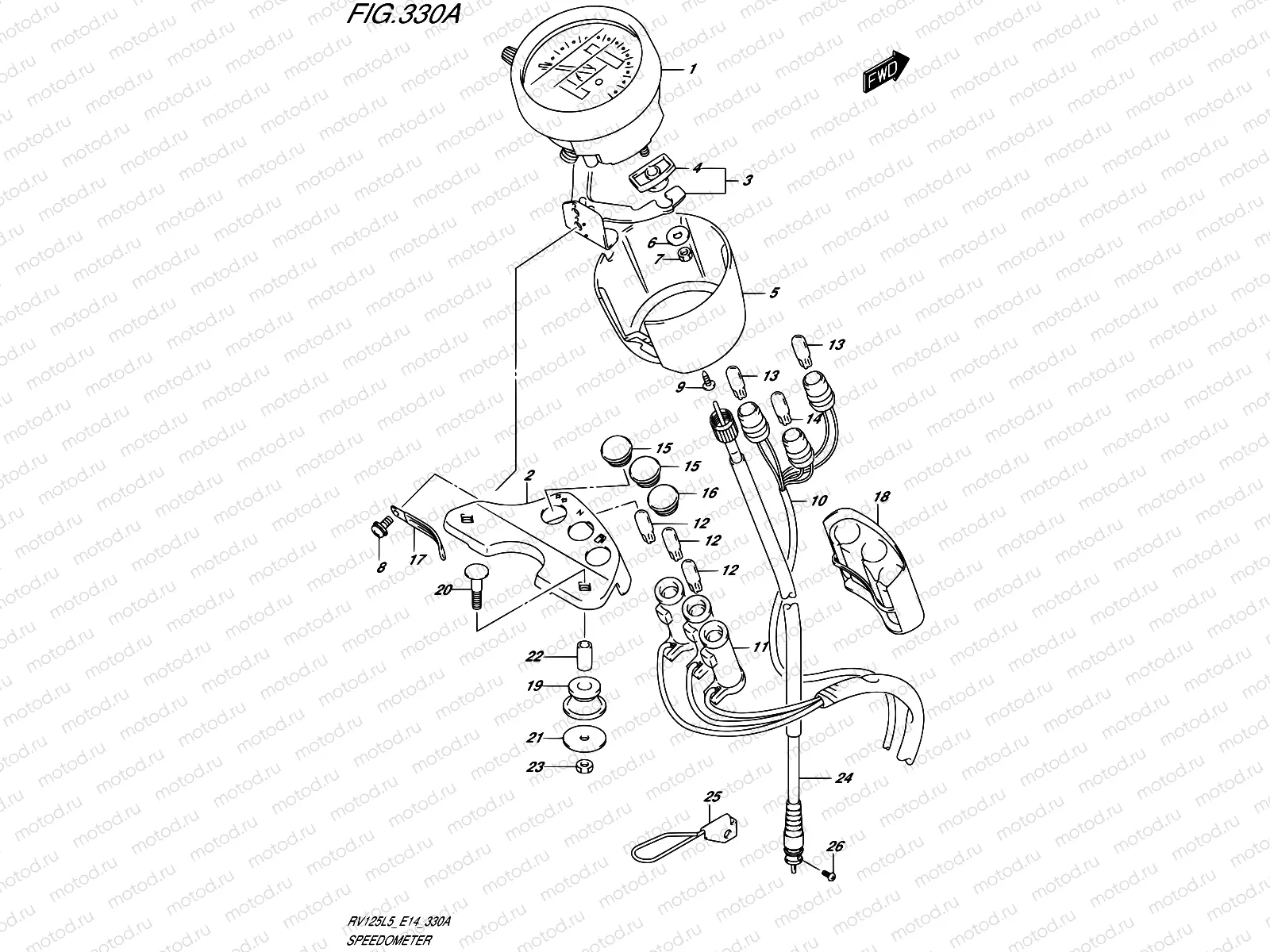 330A - SPEEDOMETER