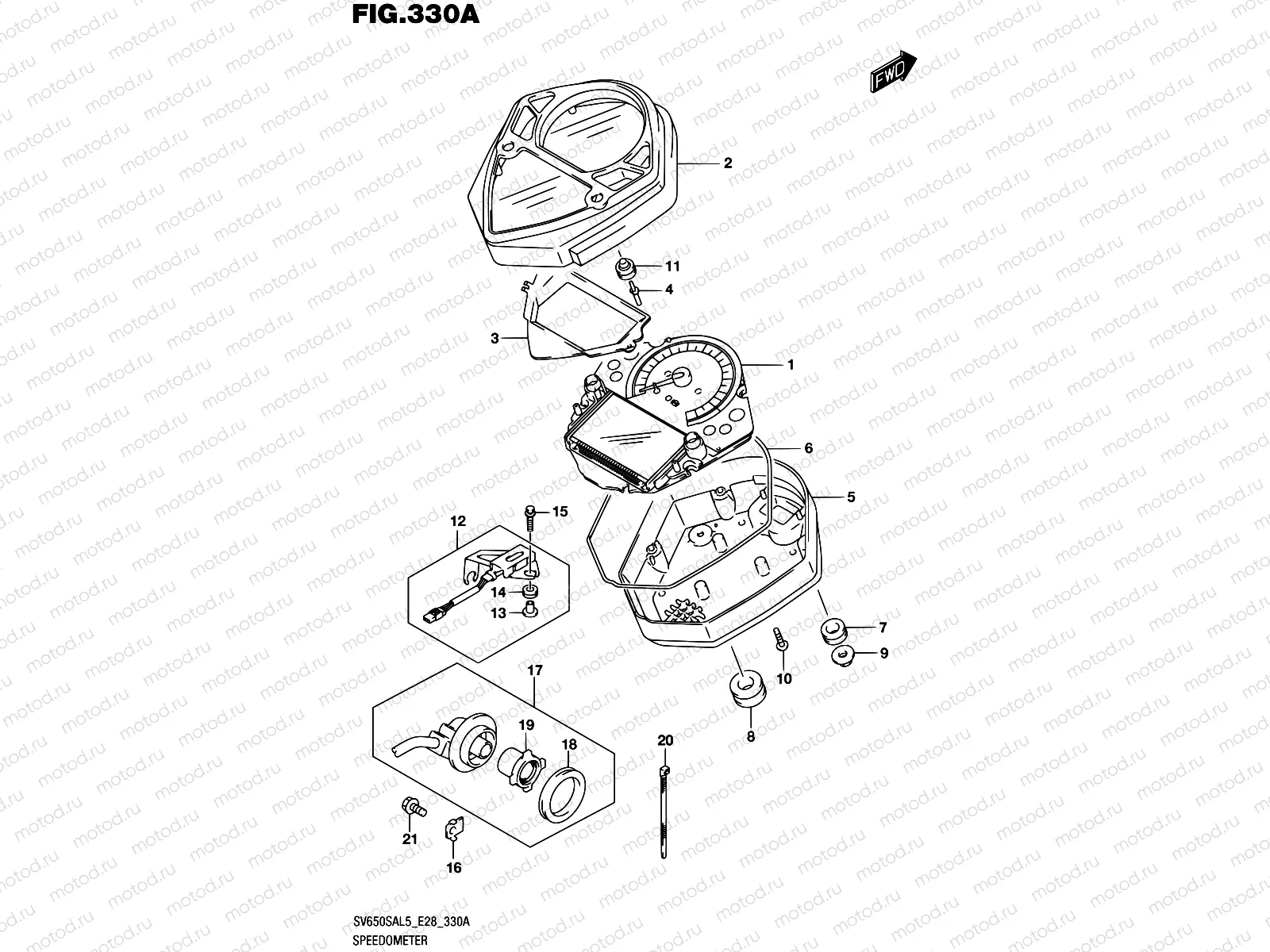 330A - SPEEDOMETER