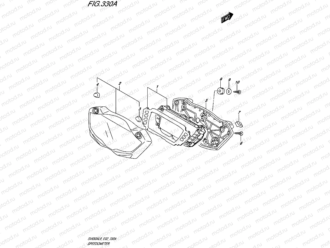 330A - SPEEDOMETER