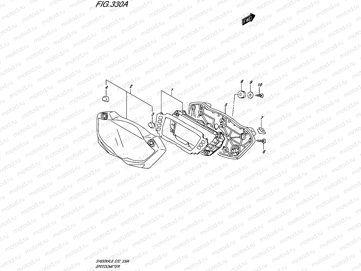 330A - SPEEDOMETER