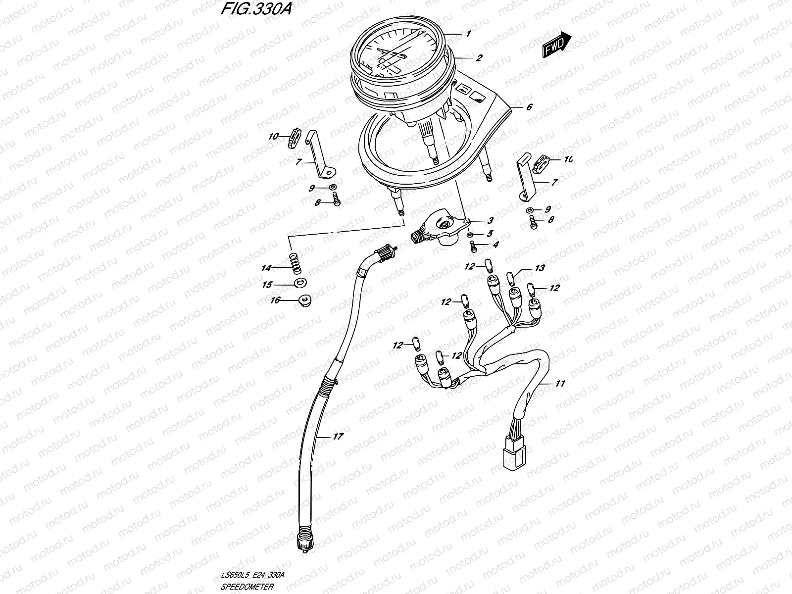 330A - SPEEDOMETER