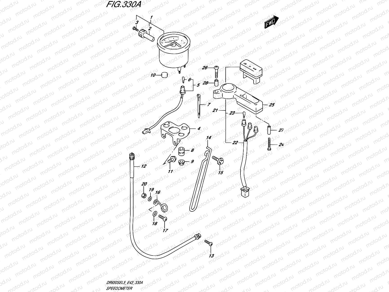 330A - SPEEDOMETER