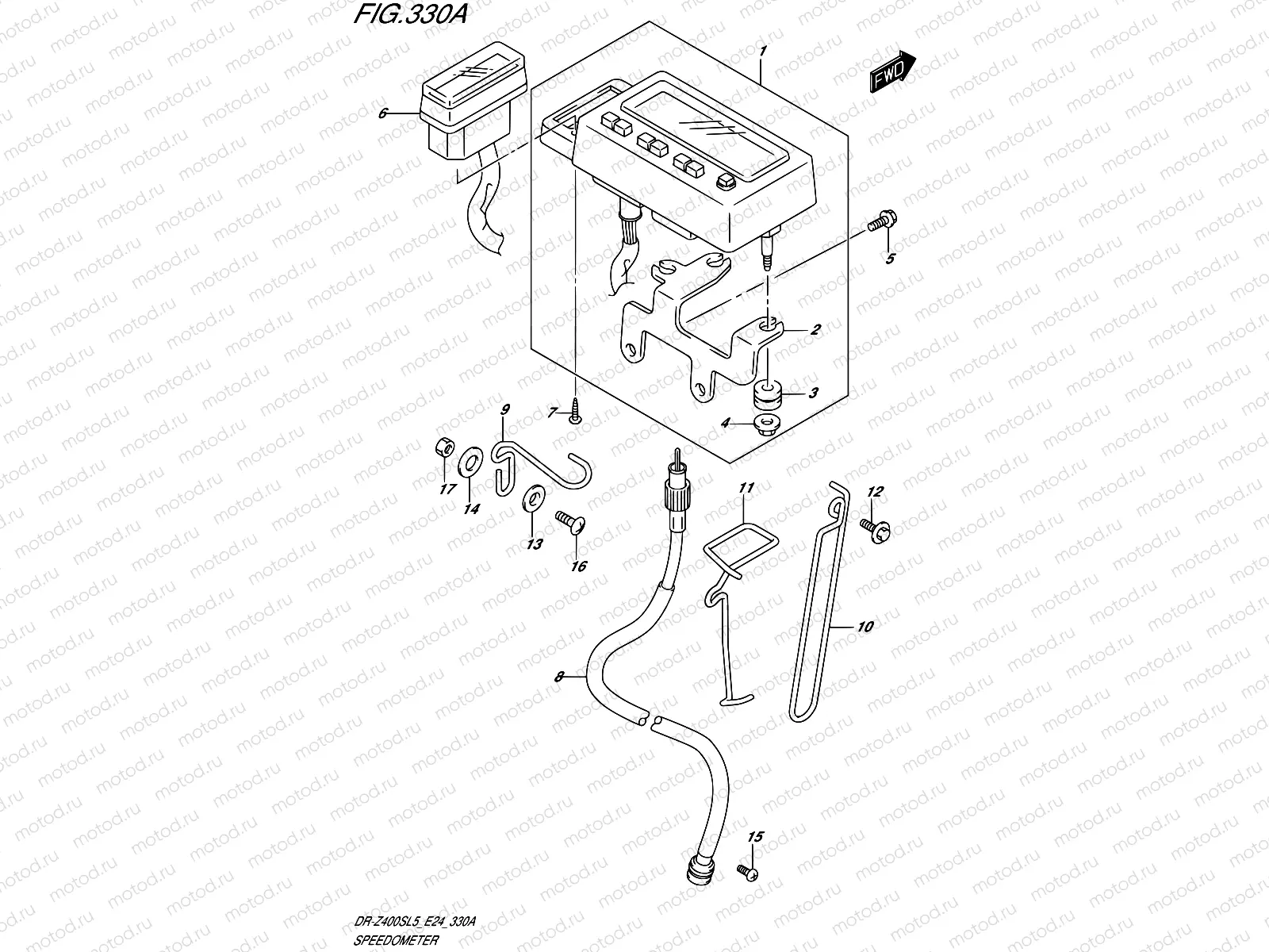 330A - SPEEDOMETER