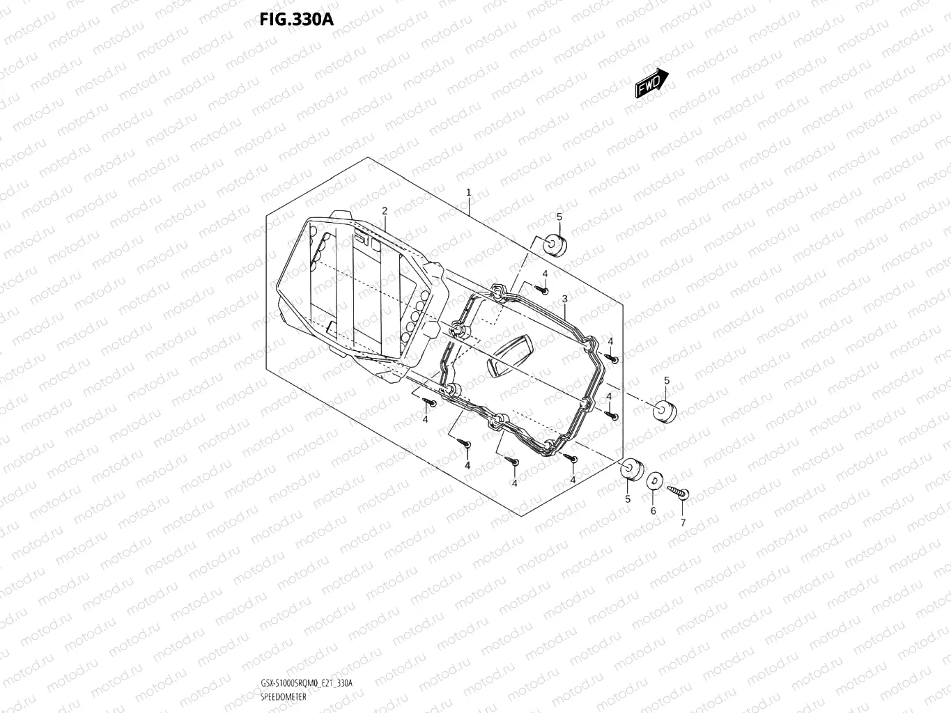 330A - SPEEDOMETER