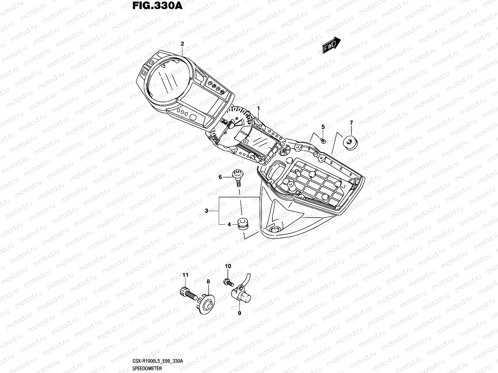 330A - SPEEDOMETER