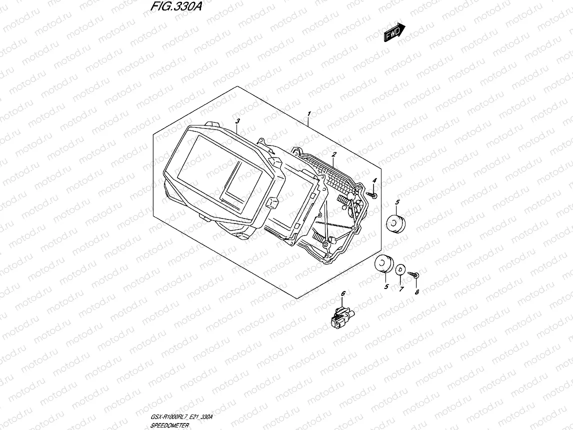 330A - SPEEDOMETER