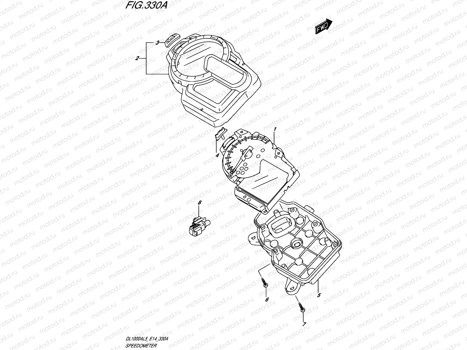 330A - SPEEDOMETER