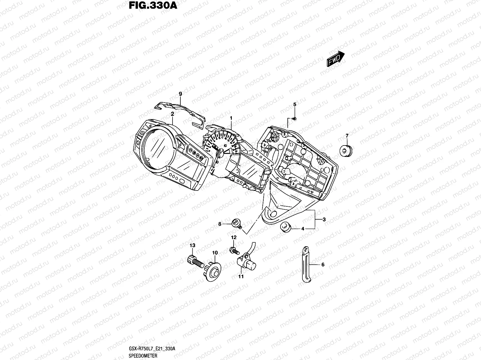 330A - SPEEDOMETER