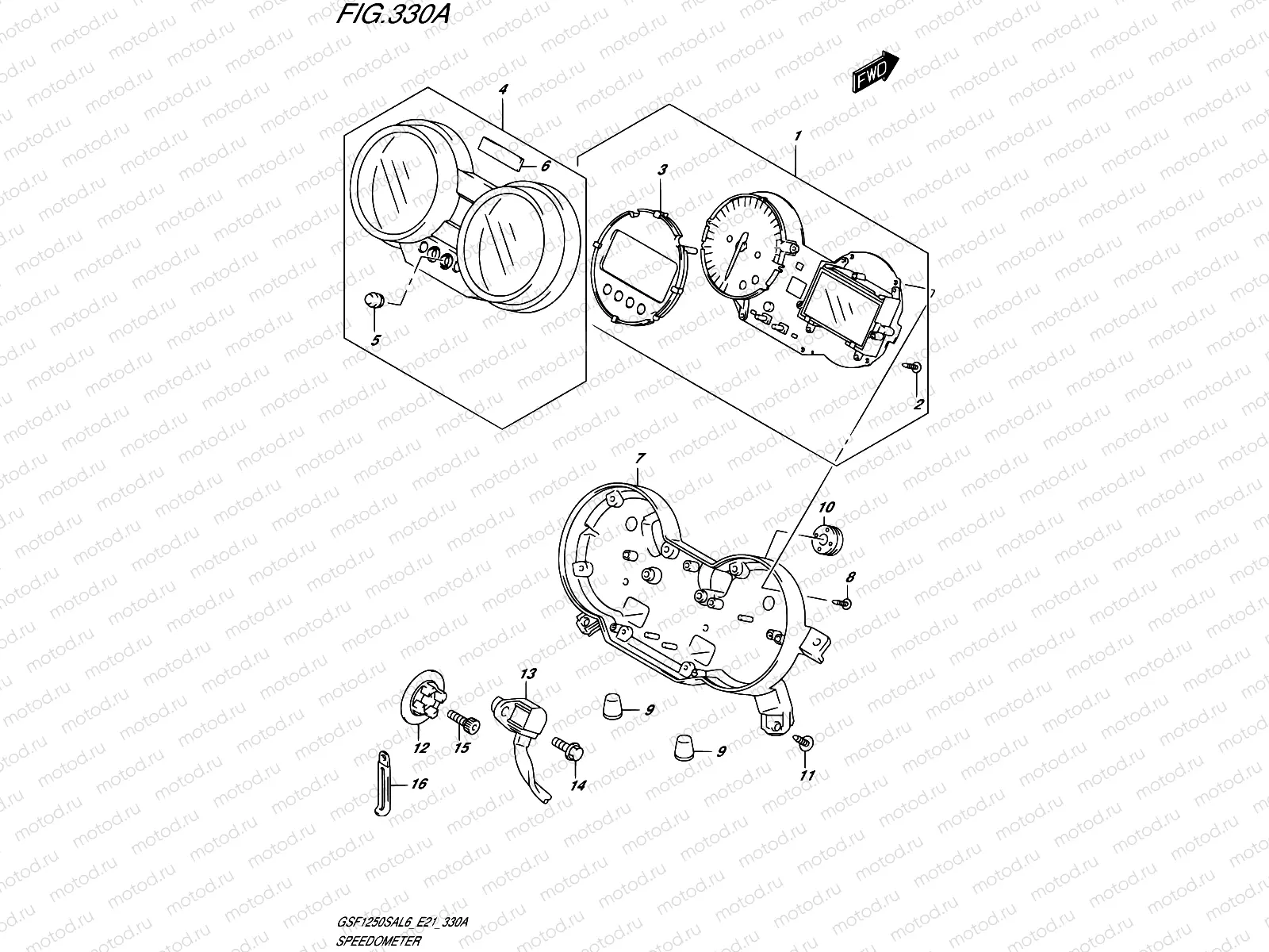 330A - SPEEDOMETER