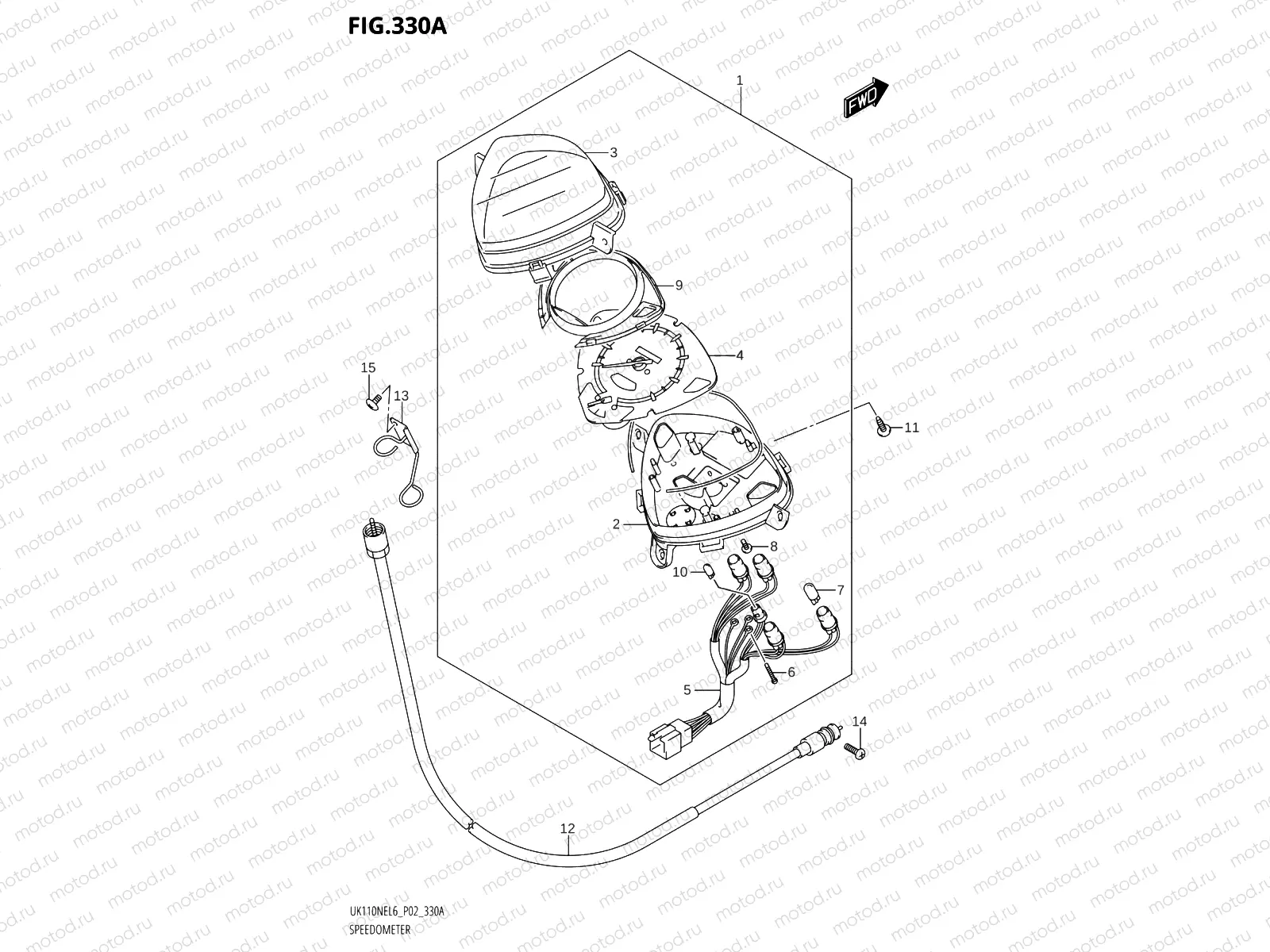 330A - SPEEDOMETER (P02)