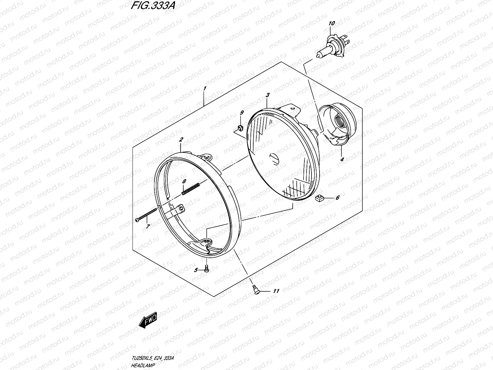 333A - HEADLAMP