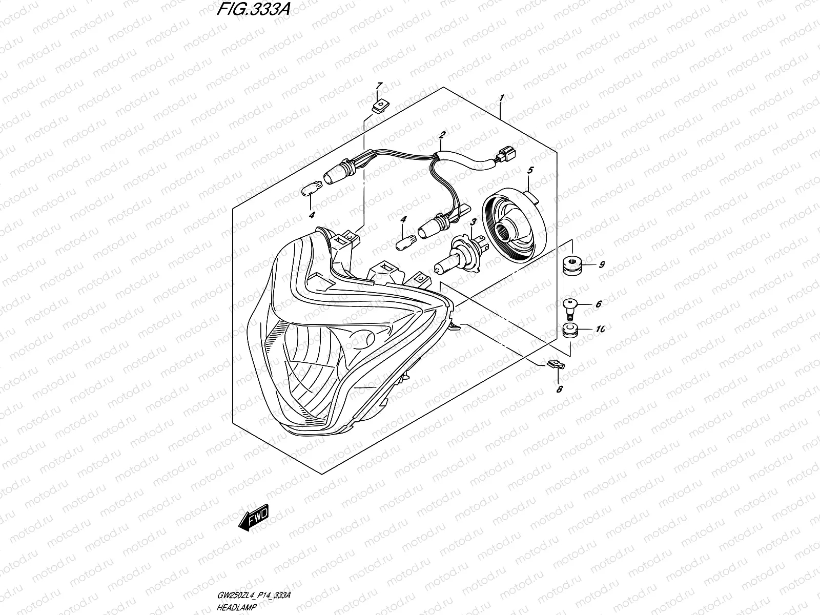 333A - HEADLAMP