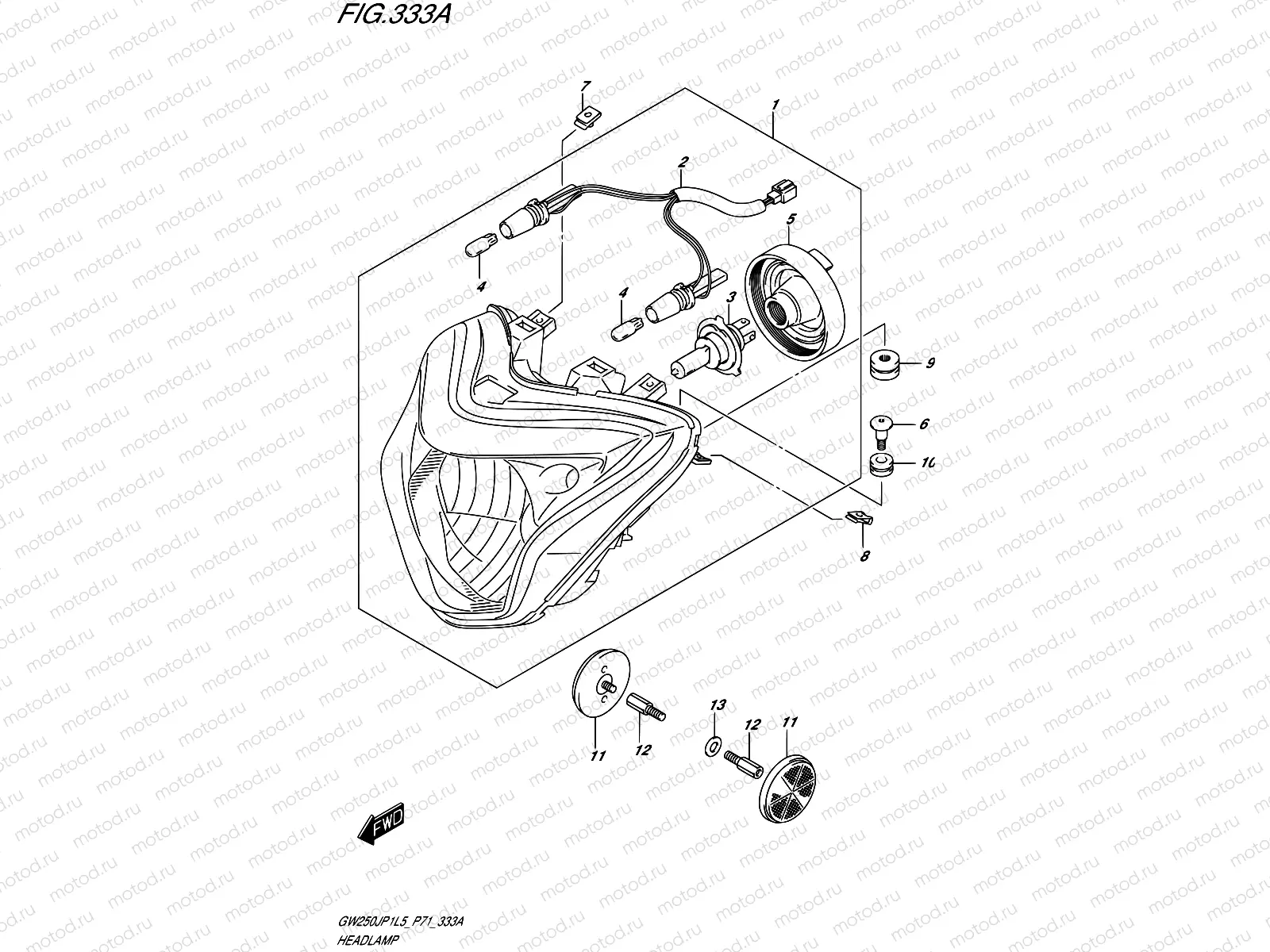 333A - HEADLAMP
