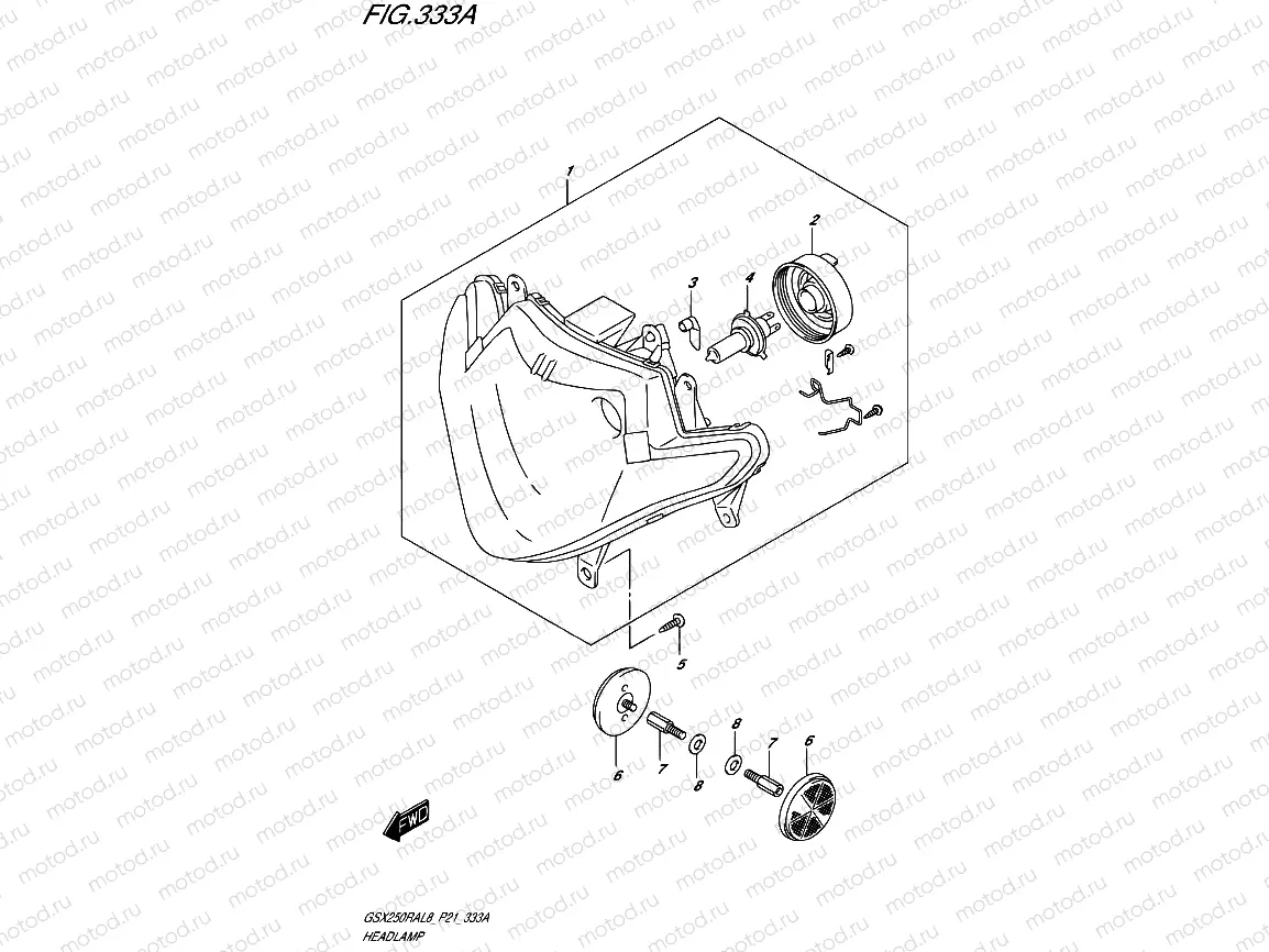 333A - HEADLAMP