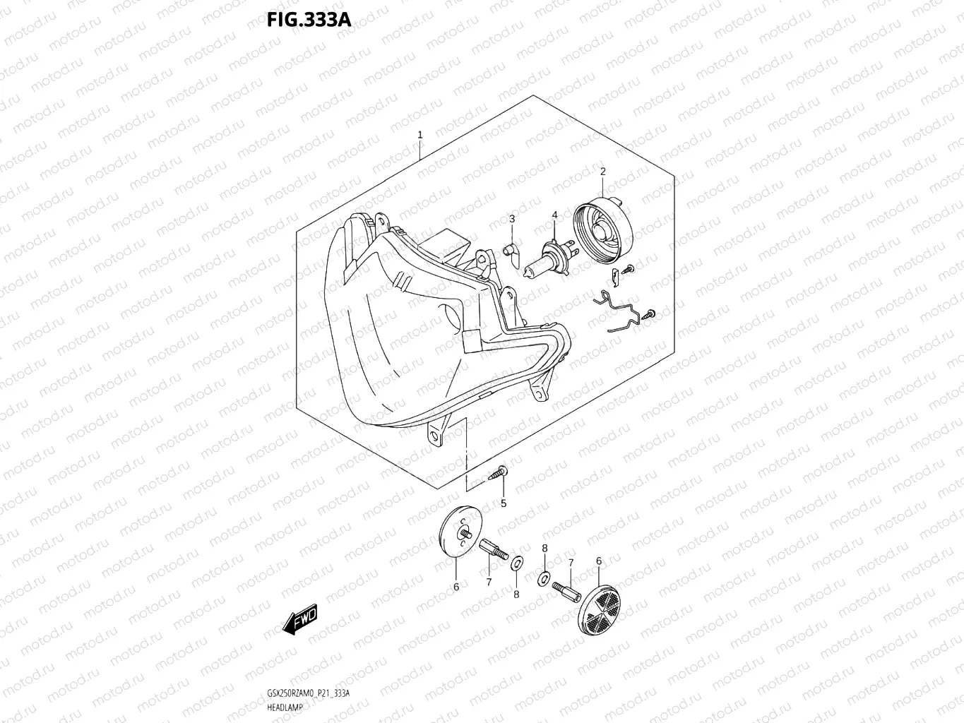 333A - HEADLAMP