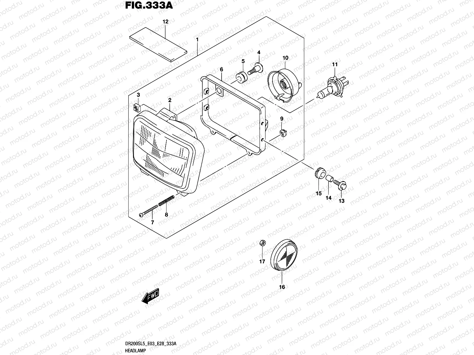 333A - HEADLAMP