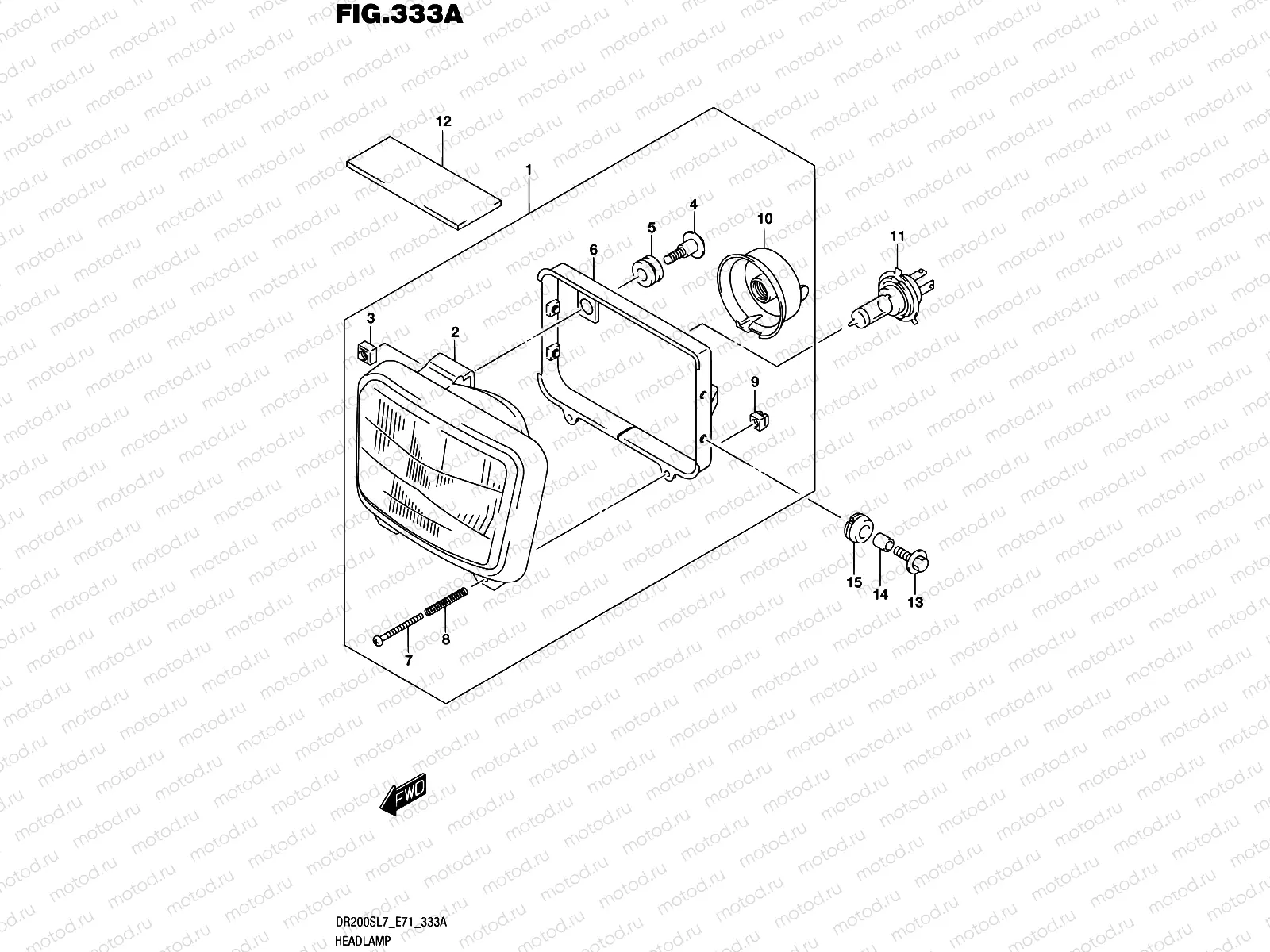 333A - HEADLAMP