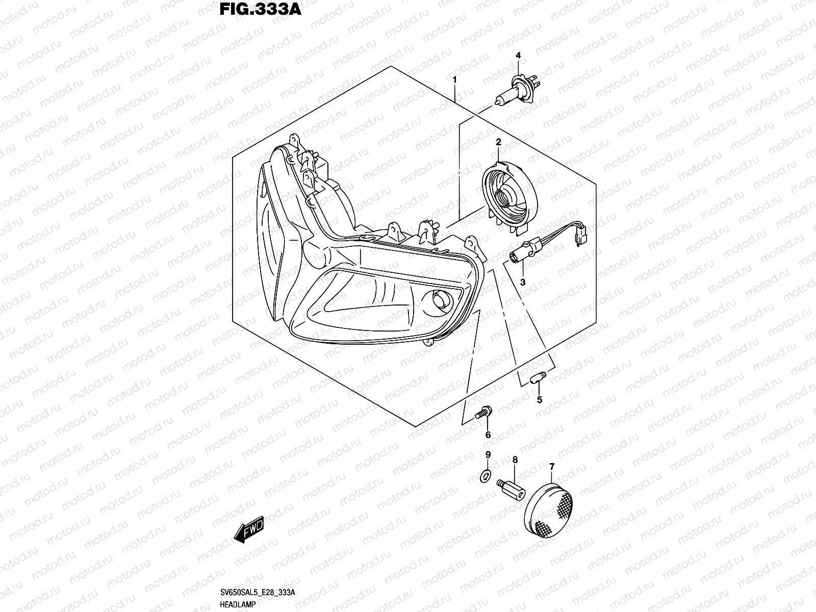333A - HEADLAMP