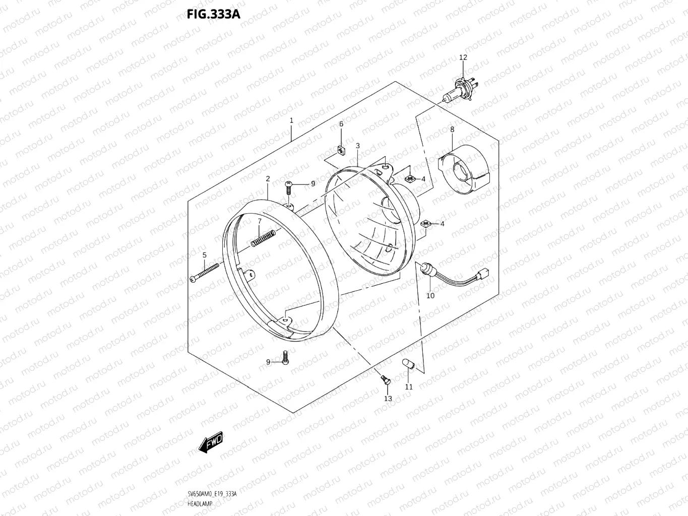 333A - HEADLAMP