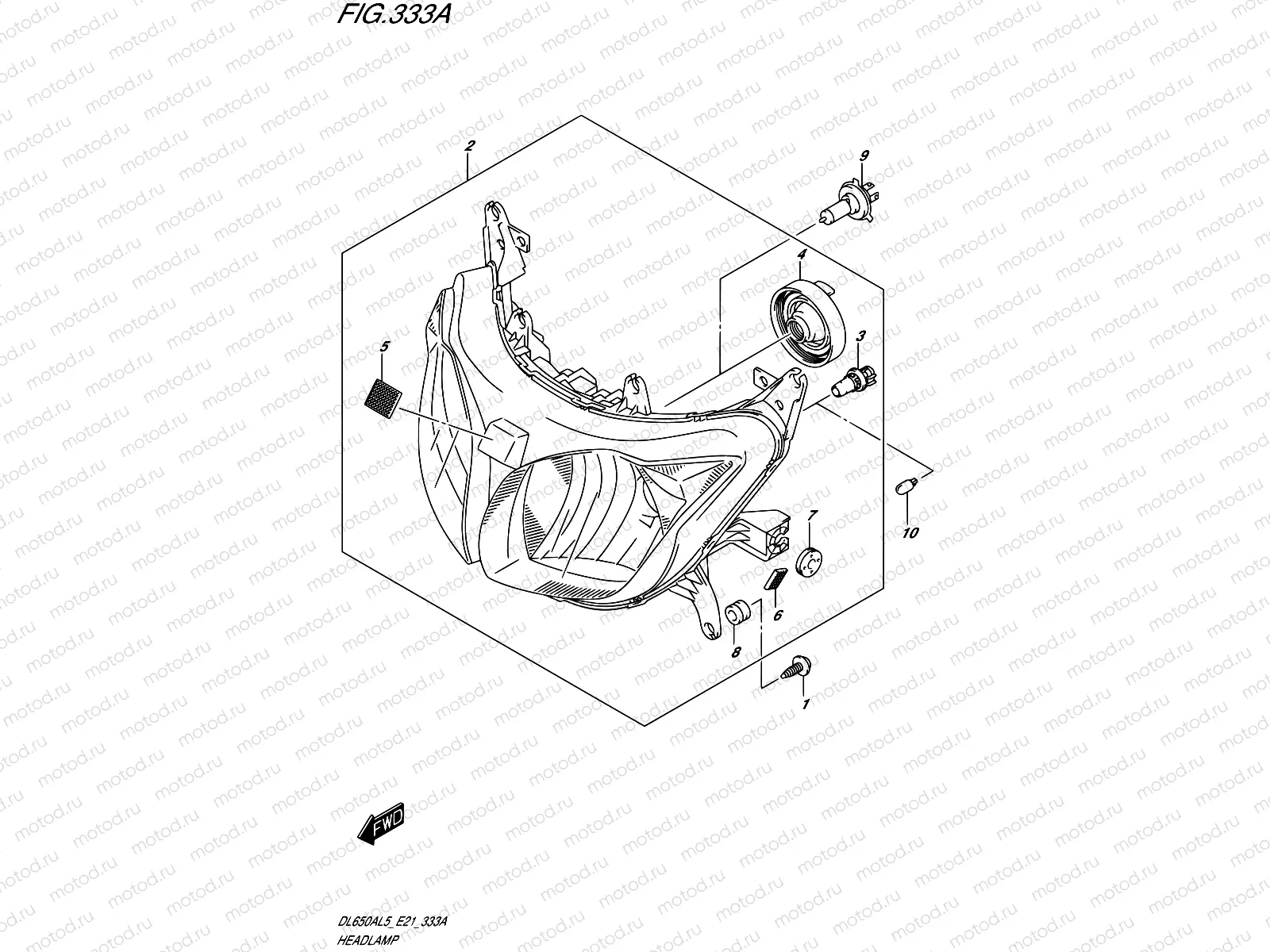 333A - HEADLAMP