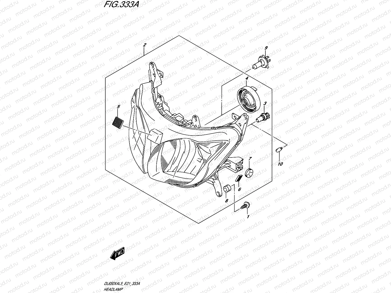 333A - HEADLAMP