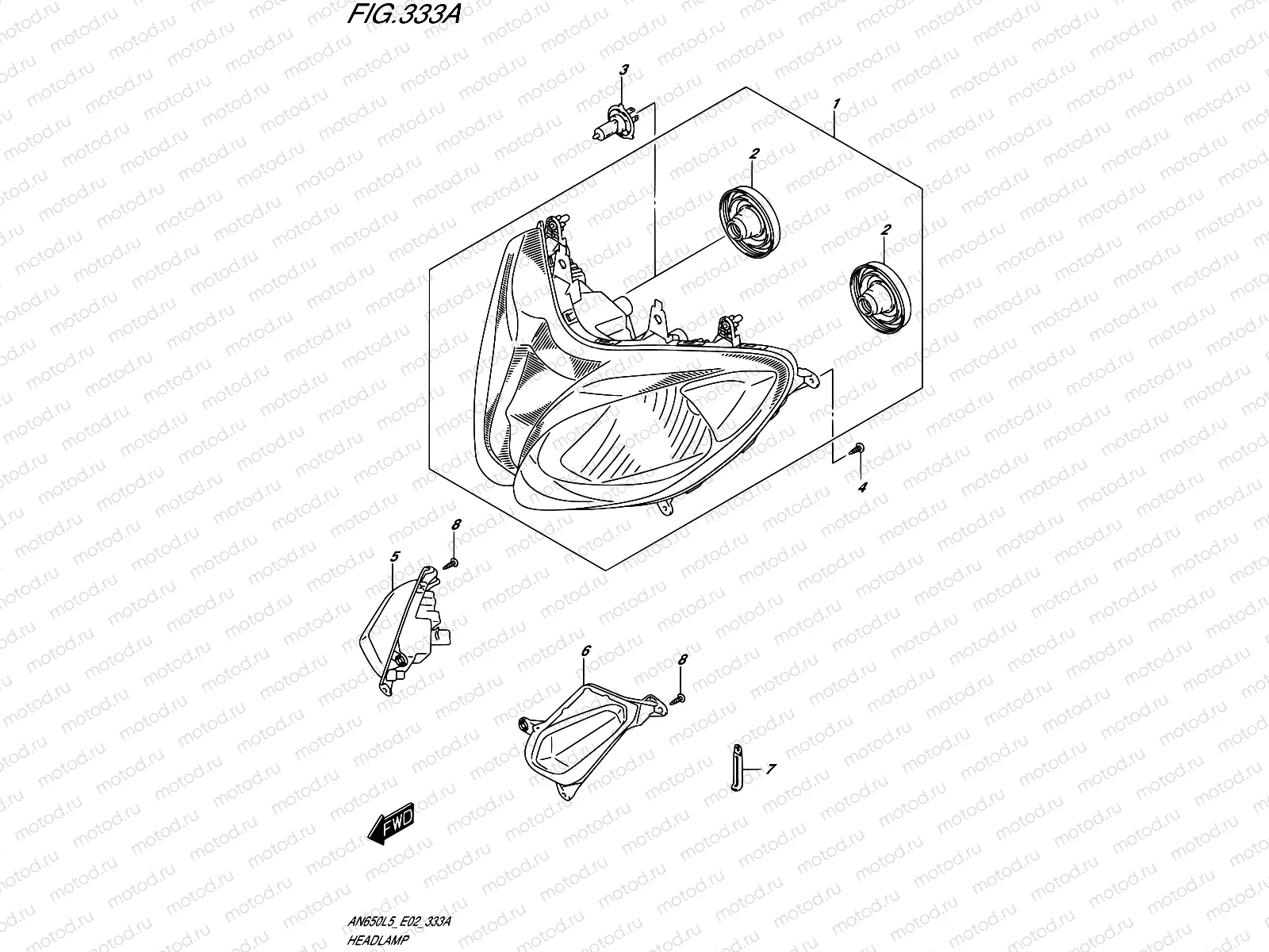333A - HEADLAMP