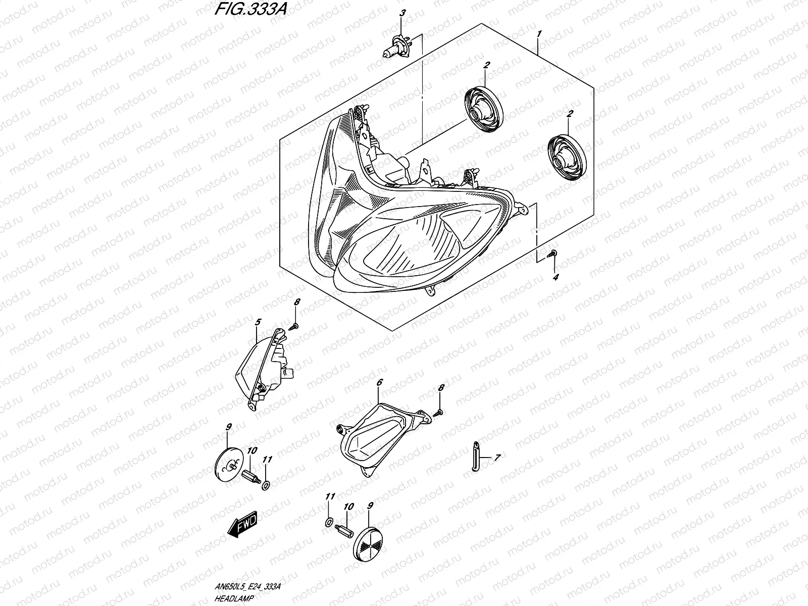 333A - HEADLAMP
