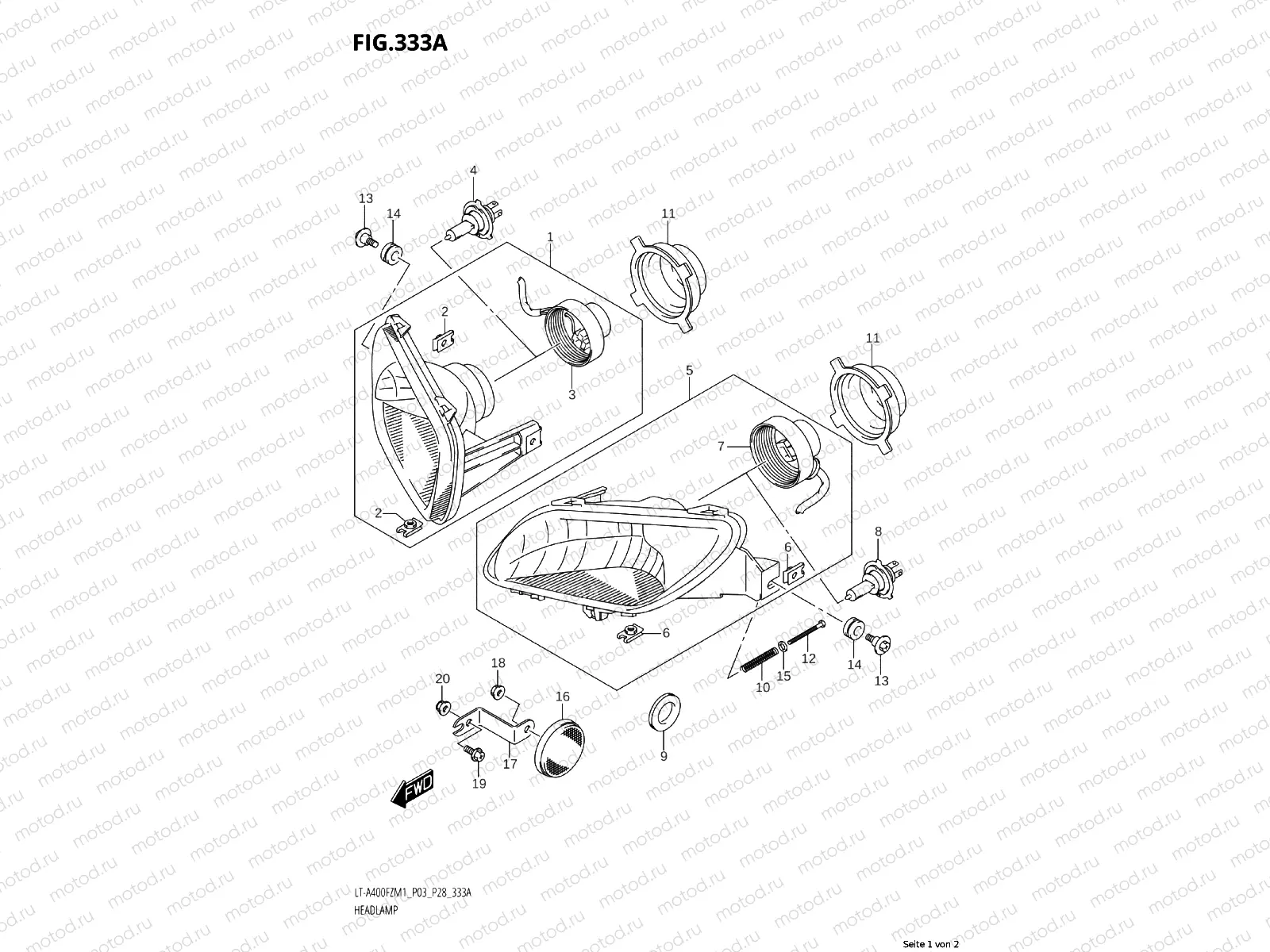 333A - HEADLAMP