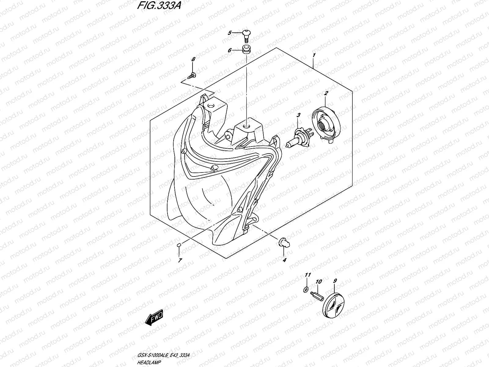 333A - HEADLAMP