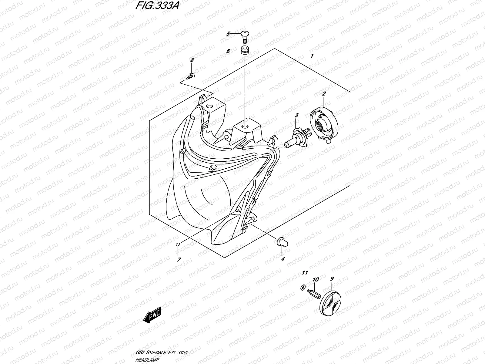 333A - HEADLAMP