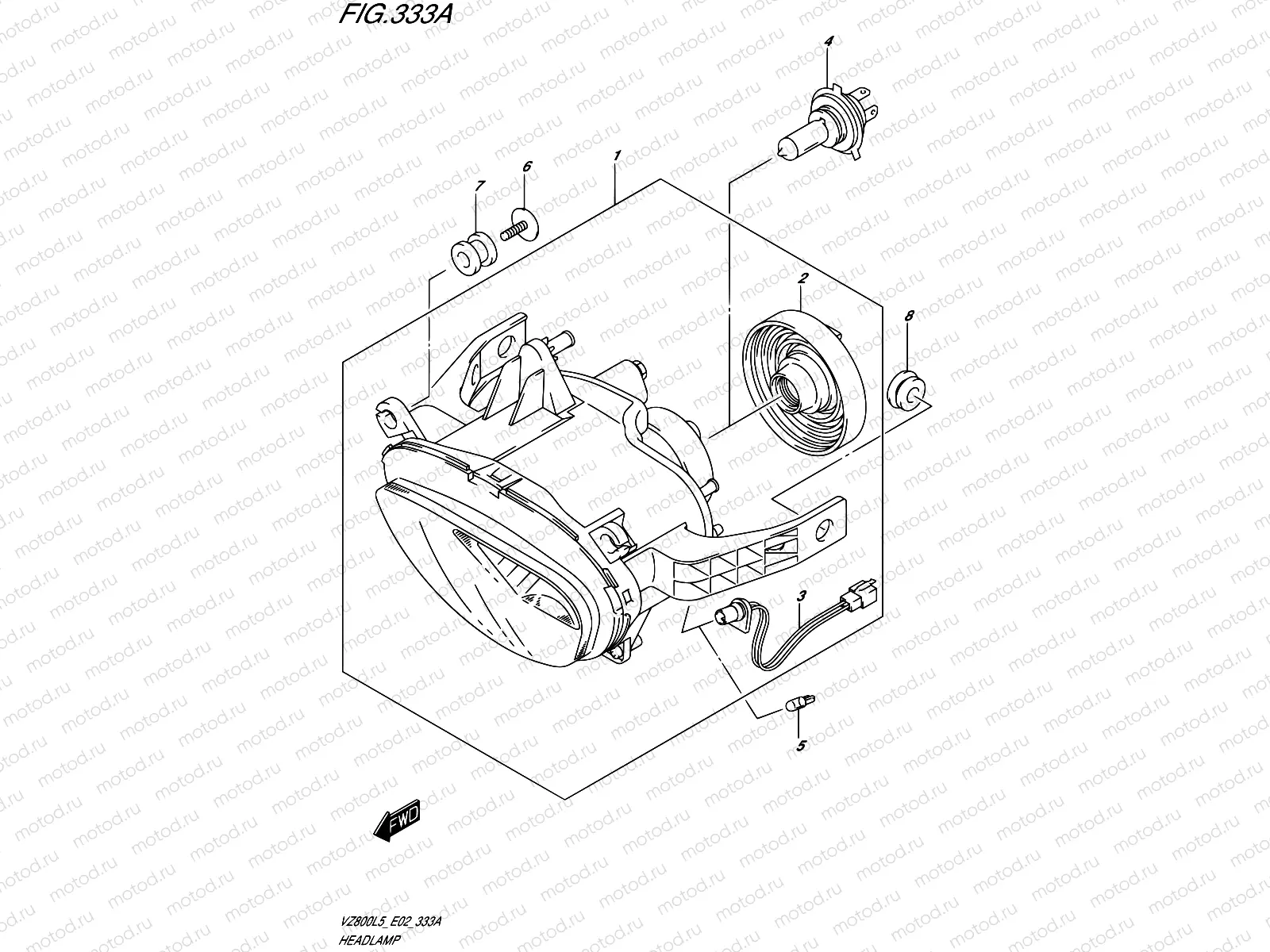 333A - HEADLAMP