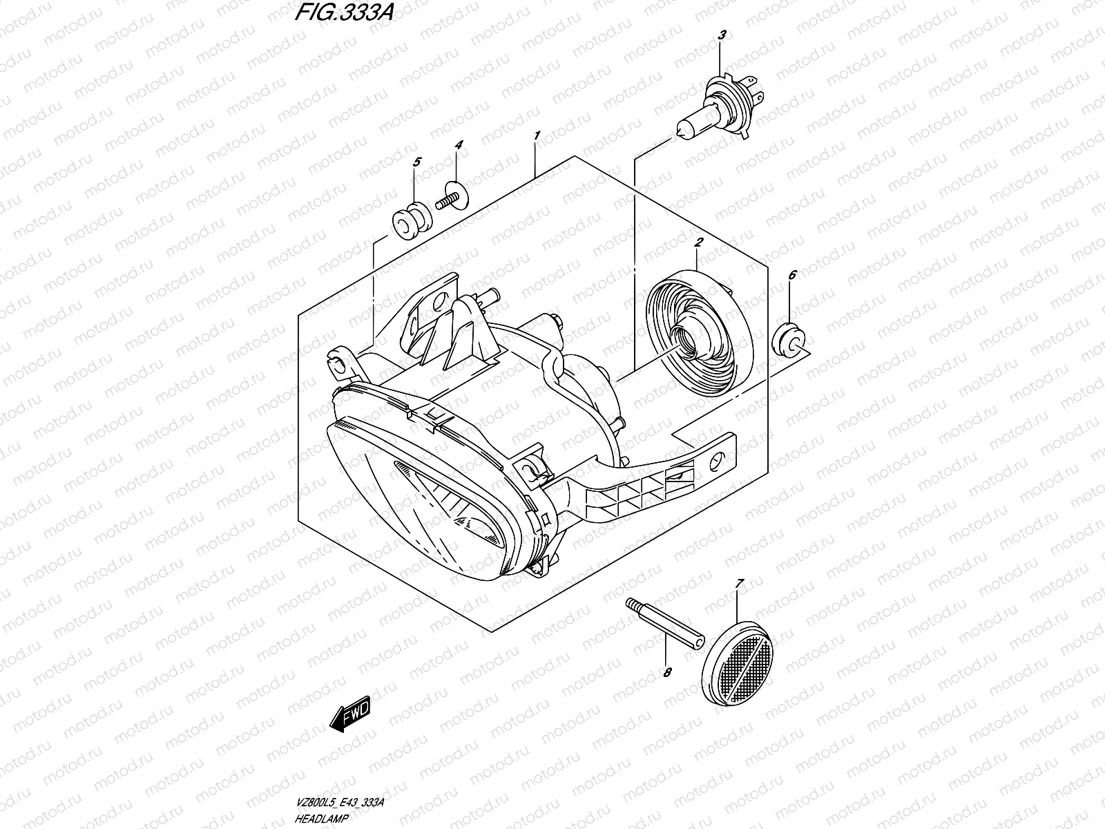 333A - HEADLAMP