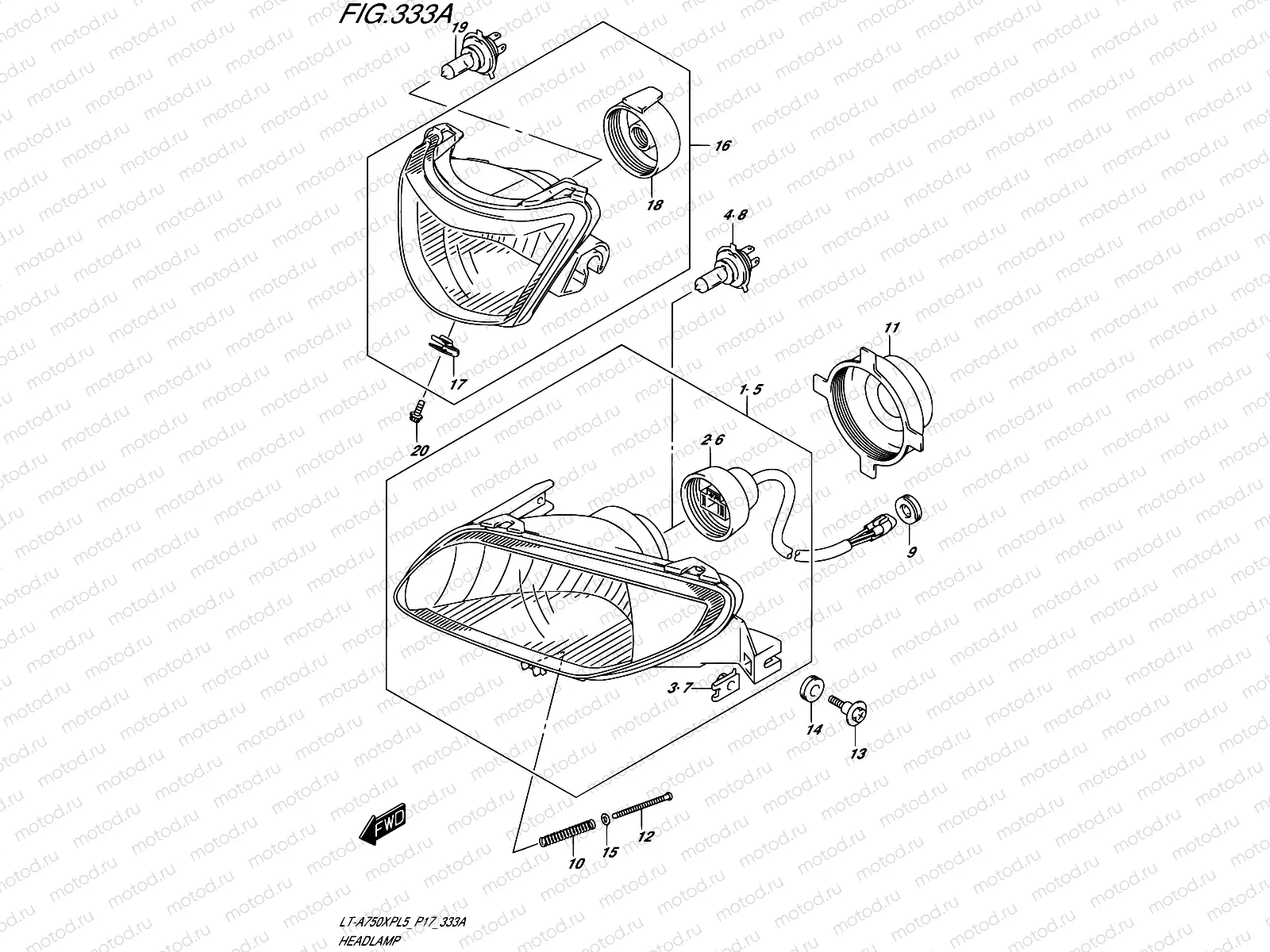 333A - HEADLAMP
