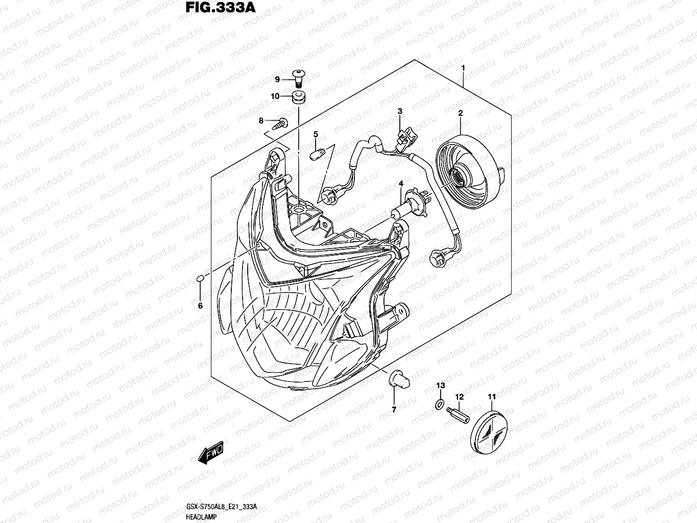 333A - HEADLAMP
