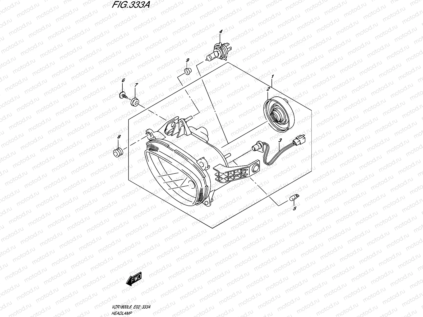 333A - HEADLAMP