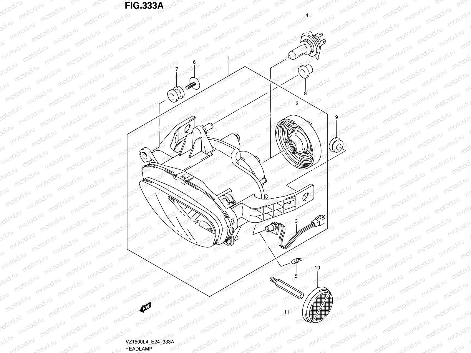 333A - HEADLAMP