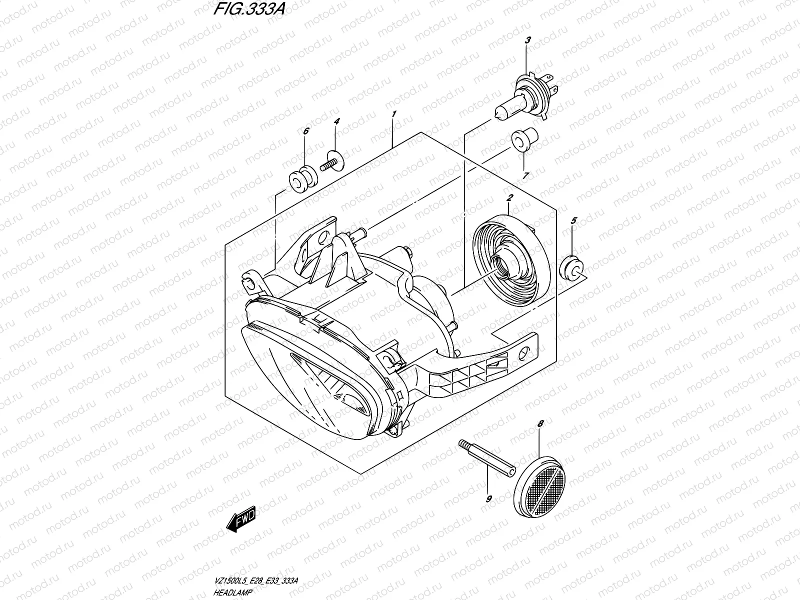 333A - HEADLAMP