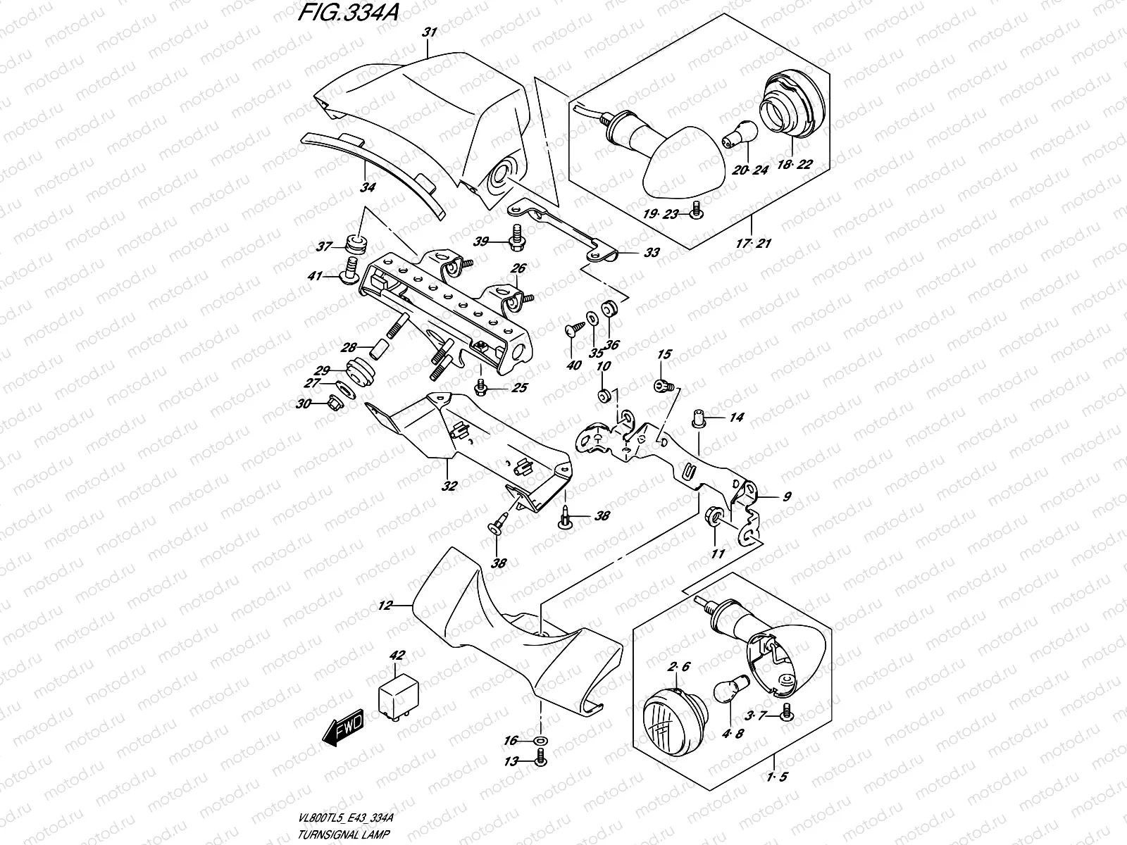 334A - TURNSIGNAL LAMP