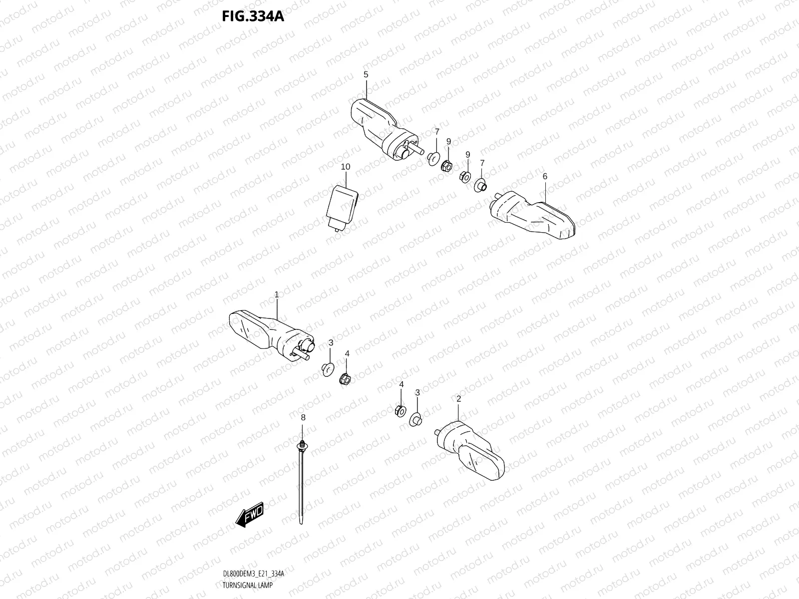 334A - TURNSIGNAL LAMP