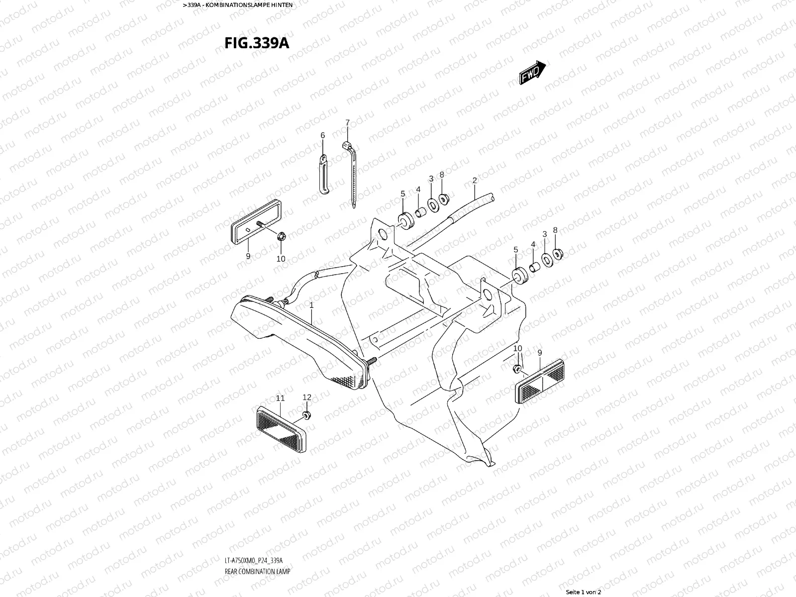 339A - REAR COMBINATION LAMP