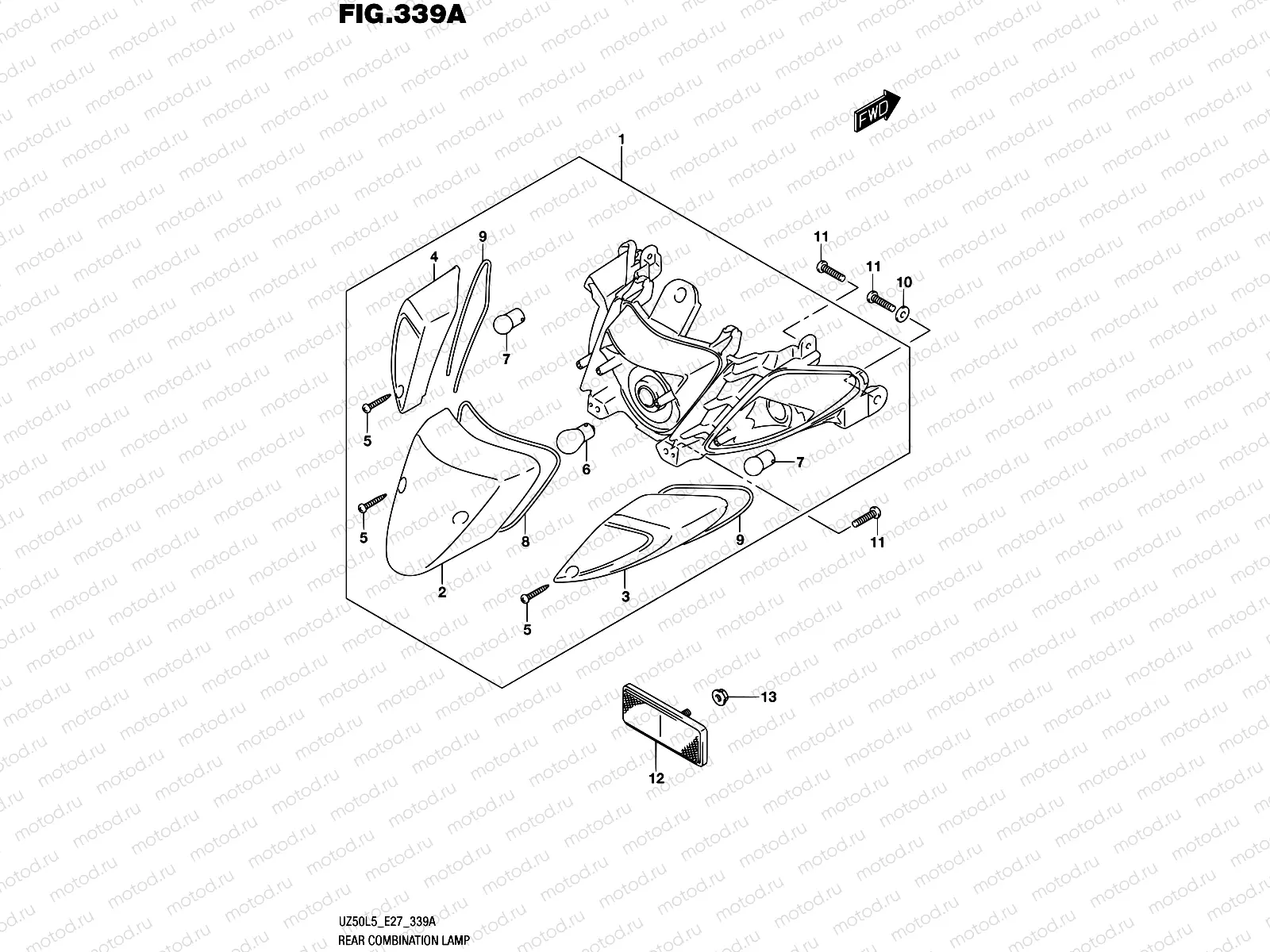 339A - REAR LAMP