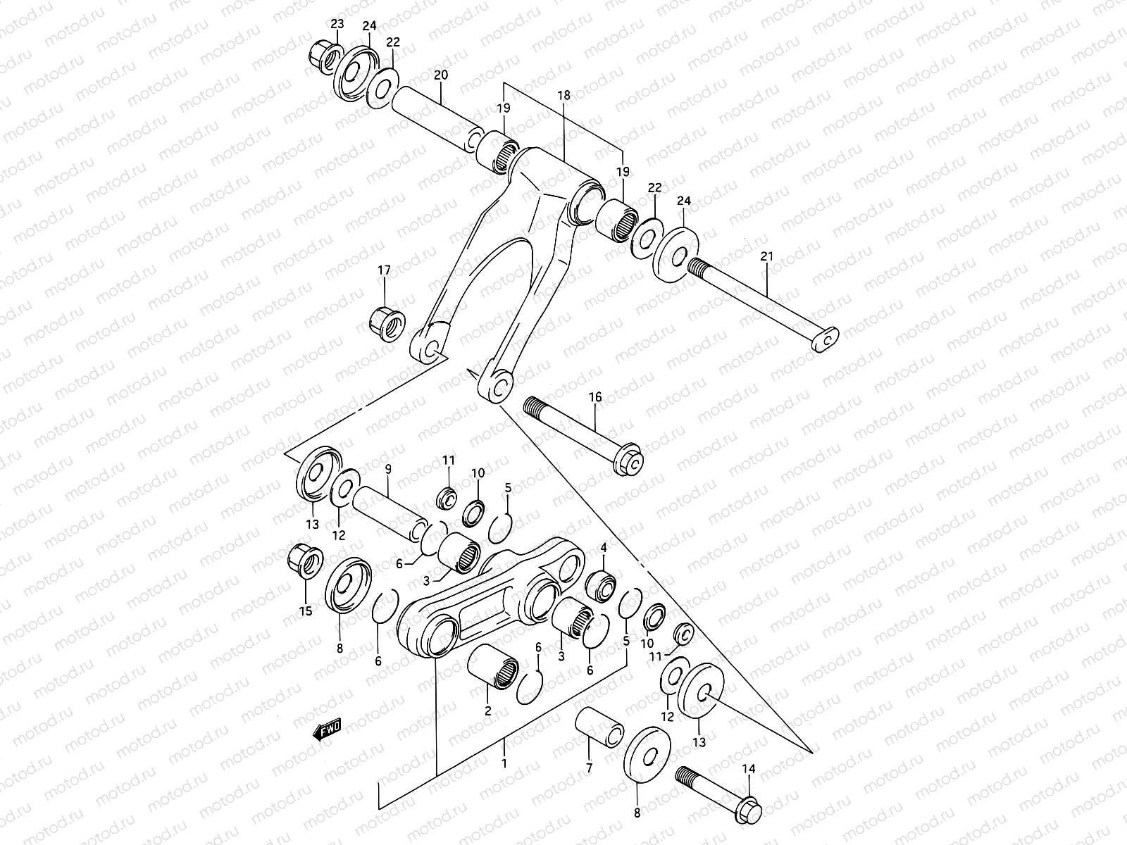 33A - CUSHION LEVER (MODEL L)