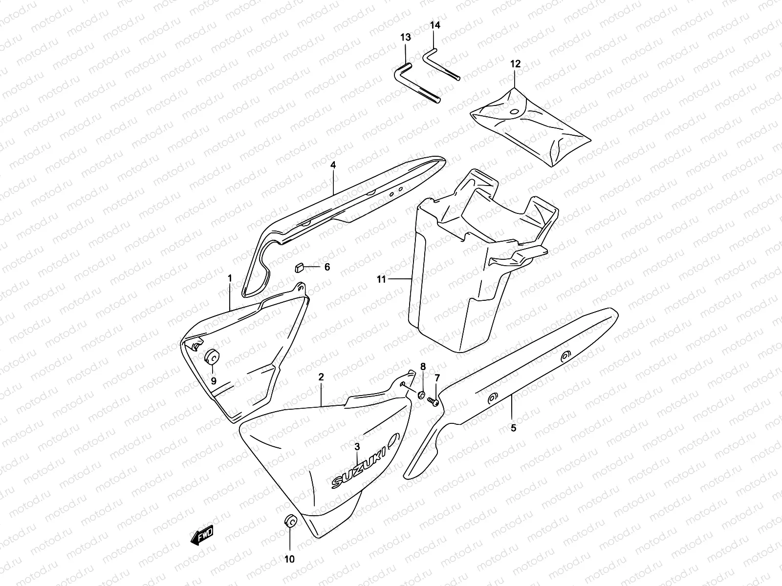 33A - FRAME COVER (MODEL K3)