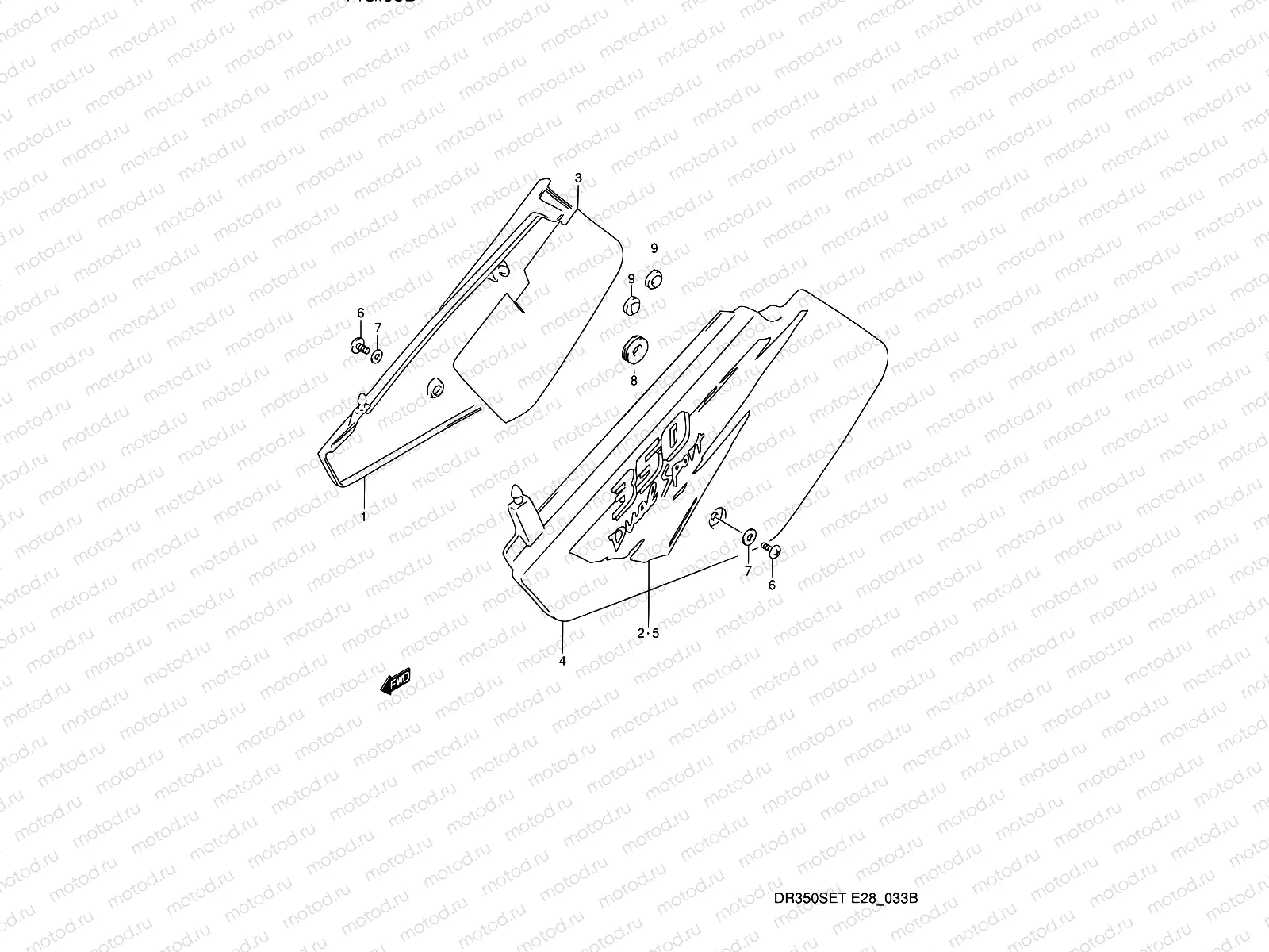 33B - FRAME COVER (MODEL T)