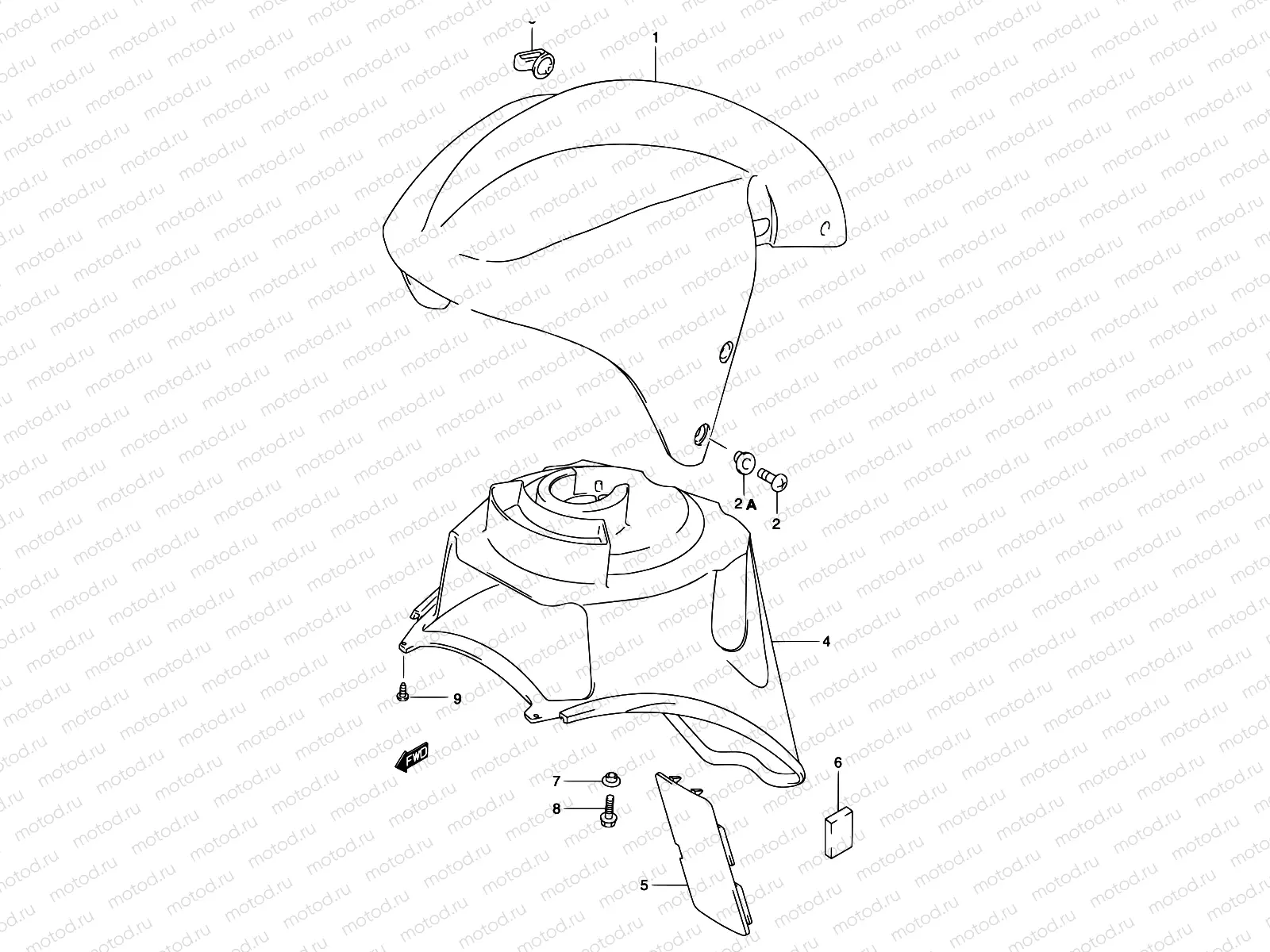 33B - FRONT FENDER (MODEL K3)