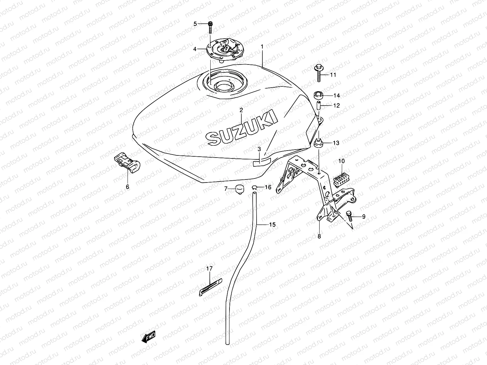 33C - FUEL TANK (MODEL T)