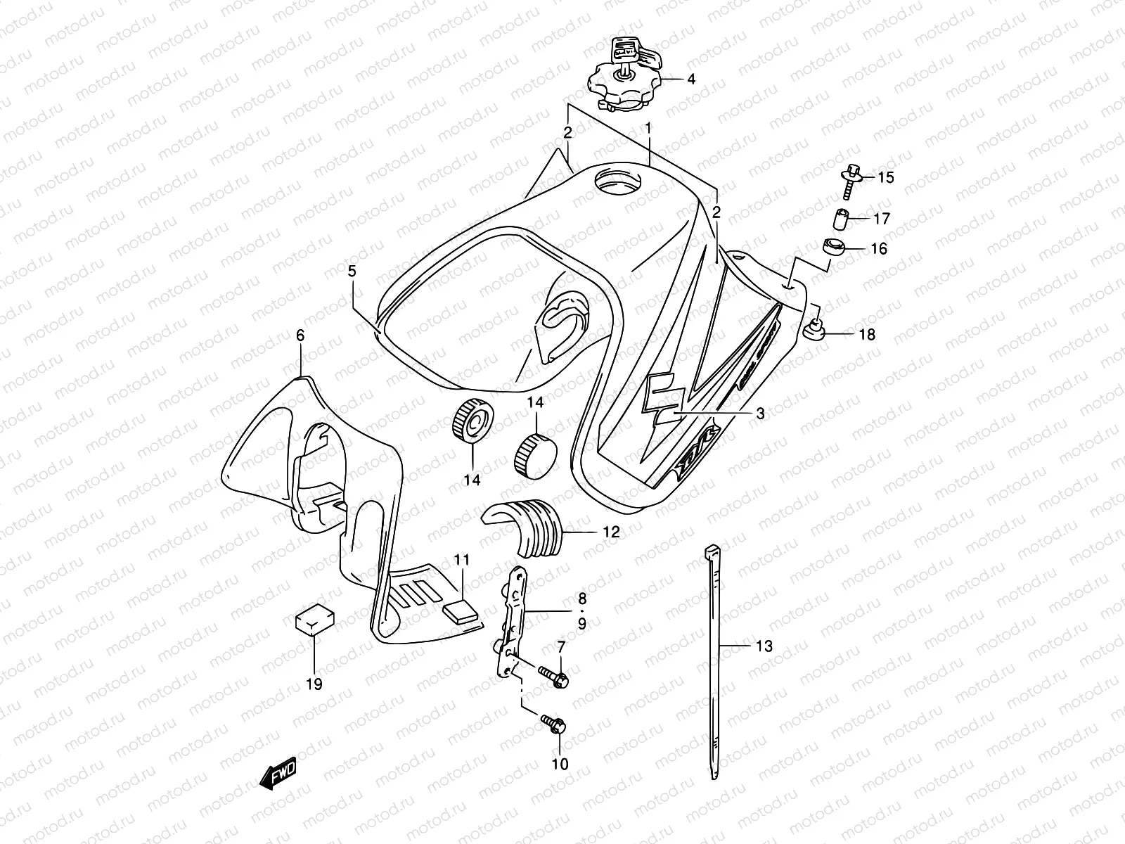 33D - FUEL TANK (MODEL K5)
